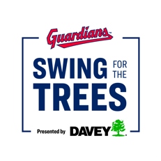 Davey Tree and Cleveland Guardians Swing for the Trees logo